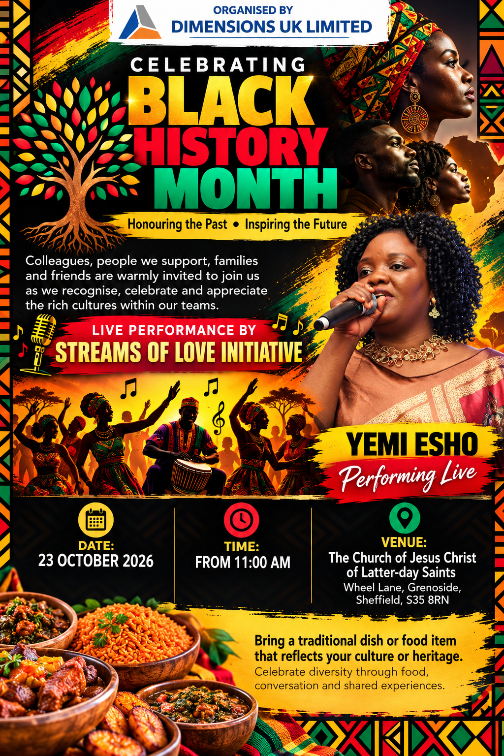 Live in Sheffield at Black History Month