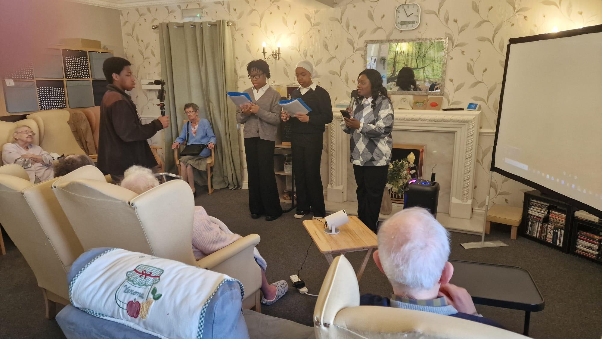 Care Home Music Outreach @ Rosebank Care Home Sheffield