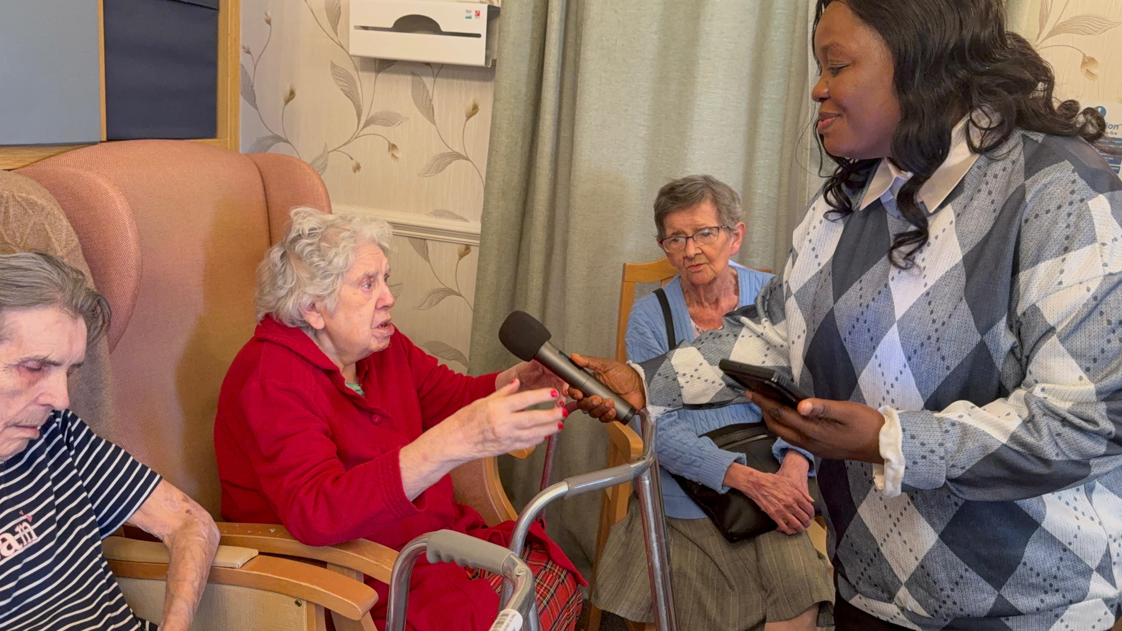 Care Home Music Outreach @ Rosebank Care Home Sheffield