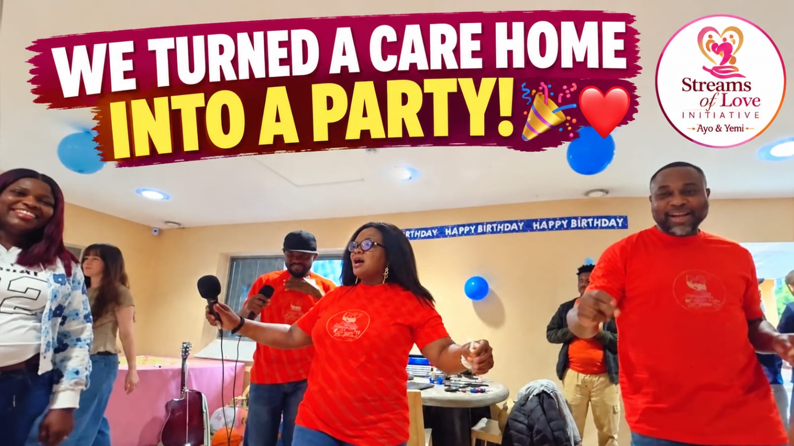 Streams of Love Initiative Care Home Birthday Celebration @ Dimensions High Greave